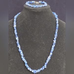 Timeless Lapis Necklace and Bracelet